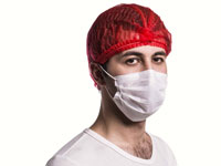disposable 3-ply face mask with ties